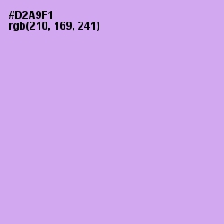 #D2A9F1 - Perfume Color Image