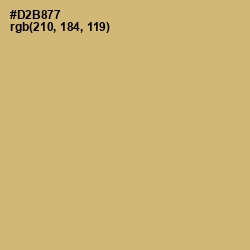 #D2B877 - Apache Color Image