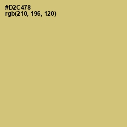 #D2C478 - Chenin Color Image