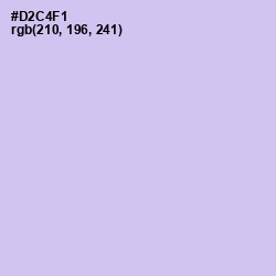 #D2C4F1 - Moon Raker Color Image