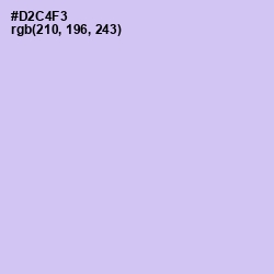 #D2C4F3 - Moon Raker Color Image