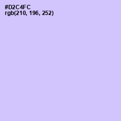 #D2C4FC - Moon Raker Color Image