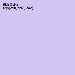 #D2C5F2 - Moon Raker Color Image