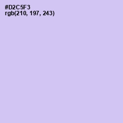 #D2C5F3 - Moon Raker Color Image