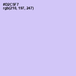 #D2C5F7 - Moon Raker Color Image