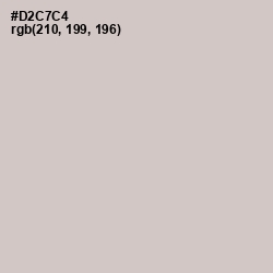 #D2C7C4 - Swirl Color Image