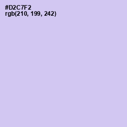 #D2C7F2 - Moon Raker Color Image