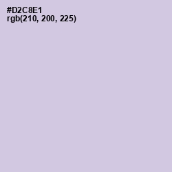 #D2C8E1 - Prelude Color Image