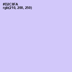 #D2C8FA - Moon Raker Color Image
