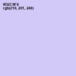 #D2C9F8 - Moon Raker Color Image