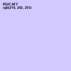 #D2CAFF - Moon Raker Color Image