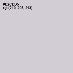 #D2CDD5 - Maverick Color Image
