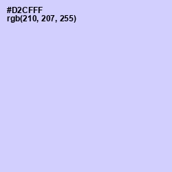 #D2CFFF - Moon Raker Color Image