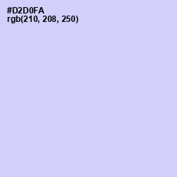 #D2D0FA - Fog Color Image