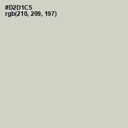 #D2D1C5 - Celeste Color Image