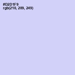 #D2D1F9 - Fog Color Image
