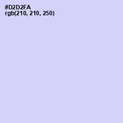 #D2D2FA - Fog Color Image