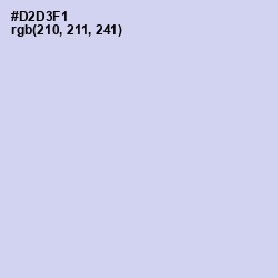 #D2D3F1 - Fog Color Image