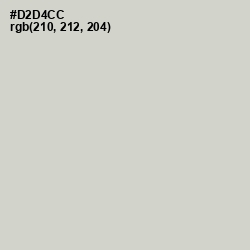 #D2D4CC - Celeste Color Image