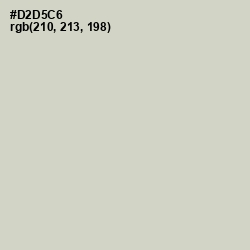 #D2D5C6 - Celeste Color Image