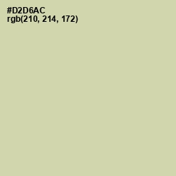 #D2D6AC - Sapling Color Image