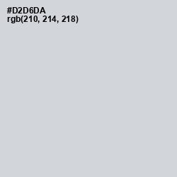 #D2D6DA - Iron Color Image