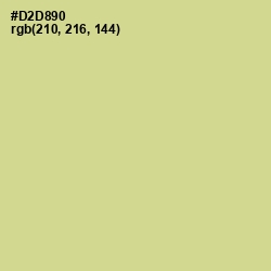 #D2D890 - Deco Color Image