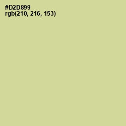 #D2D899 - Deco Color Image