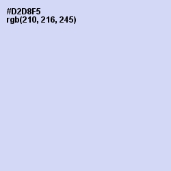 #D2D8F5 - Fog Color Image