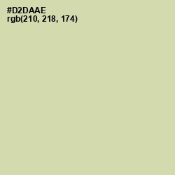 #D2DAAE - Sapling Color Image