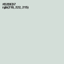 #D2DED7 - Iron Color Image