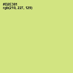 #D2E381 - Deco Color Image