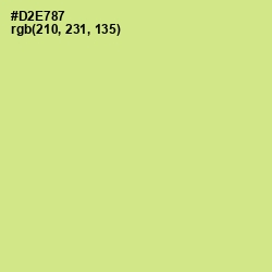 #D2E787 - Deco Color Image