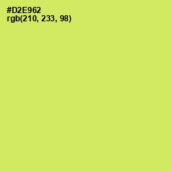 #D2E962 - Yellow Green Color Image