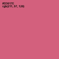 #D3617E - Contessa Color Image