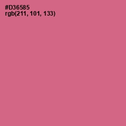 #D36585 - Charm Color Image
