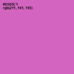 #D365C1 - Orchid Color Image