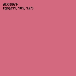 #D3697F - Contessa Color Image