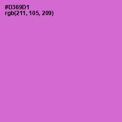 #D369D1 - Orchid Color Image