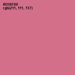 #D36F89 - Charm Color Image