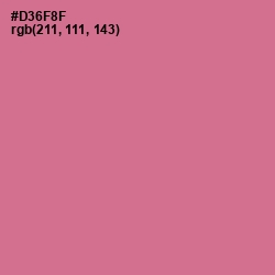 #D36F8F - Charm Color Image