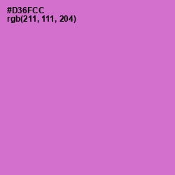 #D36FCC - Orchid Color Image