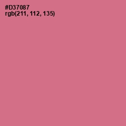 #D37087 - Charm Color Image