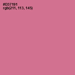 #D37191 - Charm Color Image