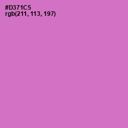 #D371C5 - Orchid Color Image
