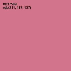 #D37589 - Charm Color Image