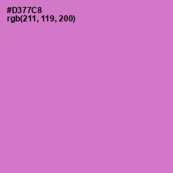 #D377C8 - Orchid Color Image