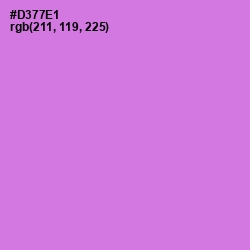 #D377E1 - Heliotrope Color Image