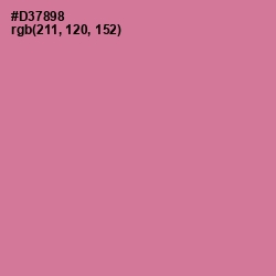 #D37898 - Charm Color Image