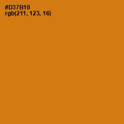 #D37B10 - Meteor Color Image